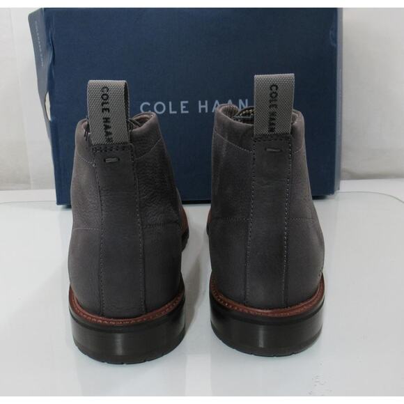 Men\'s Cole Haan Berkshire Size 10 M Lug Sole Water Resistant Chukka Boot Grey main image 6